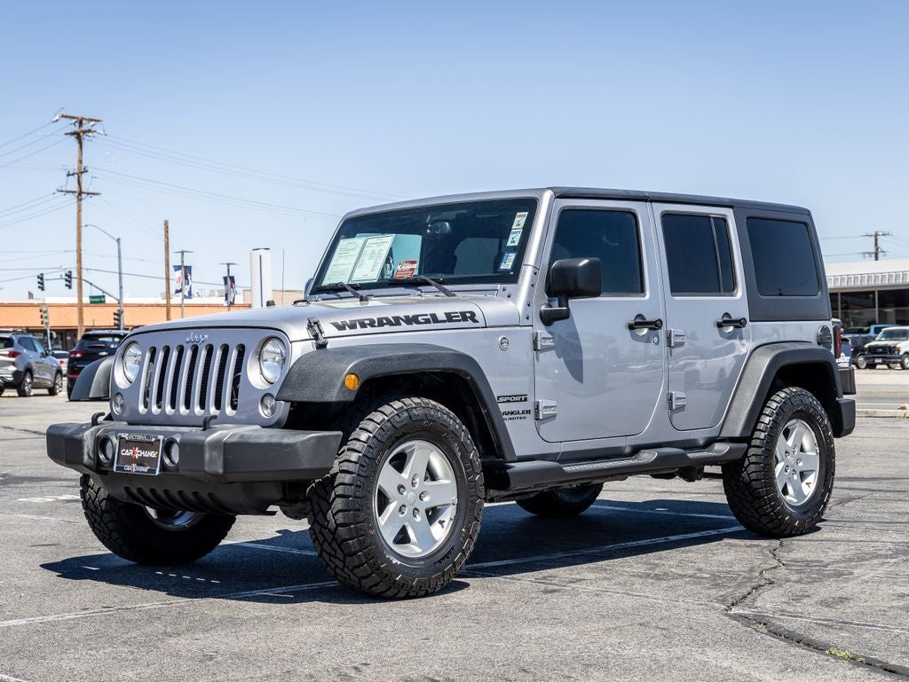 2016 Jeep Wrangler Unlimited Sport