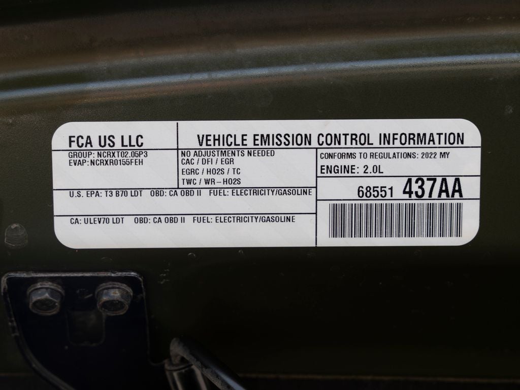 2022 Jeep Wrangler Unlimited Sahara 4xe