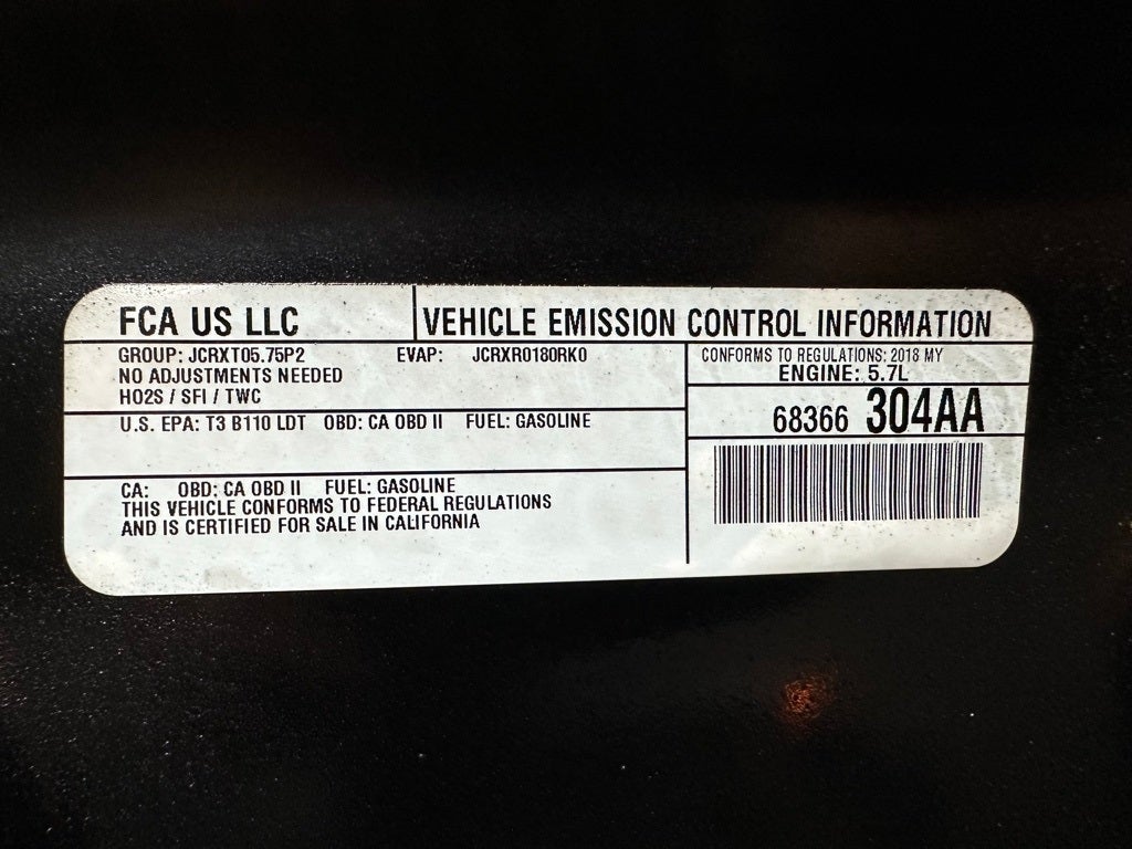 2018 Jeep Grand Cherokee High Altitude