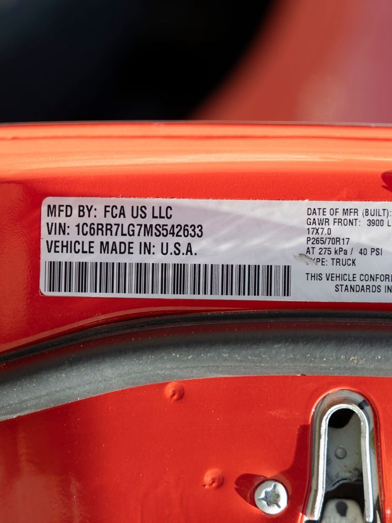2021 RAM 1500 Classic SLT