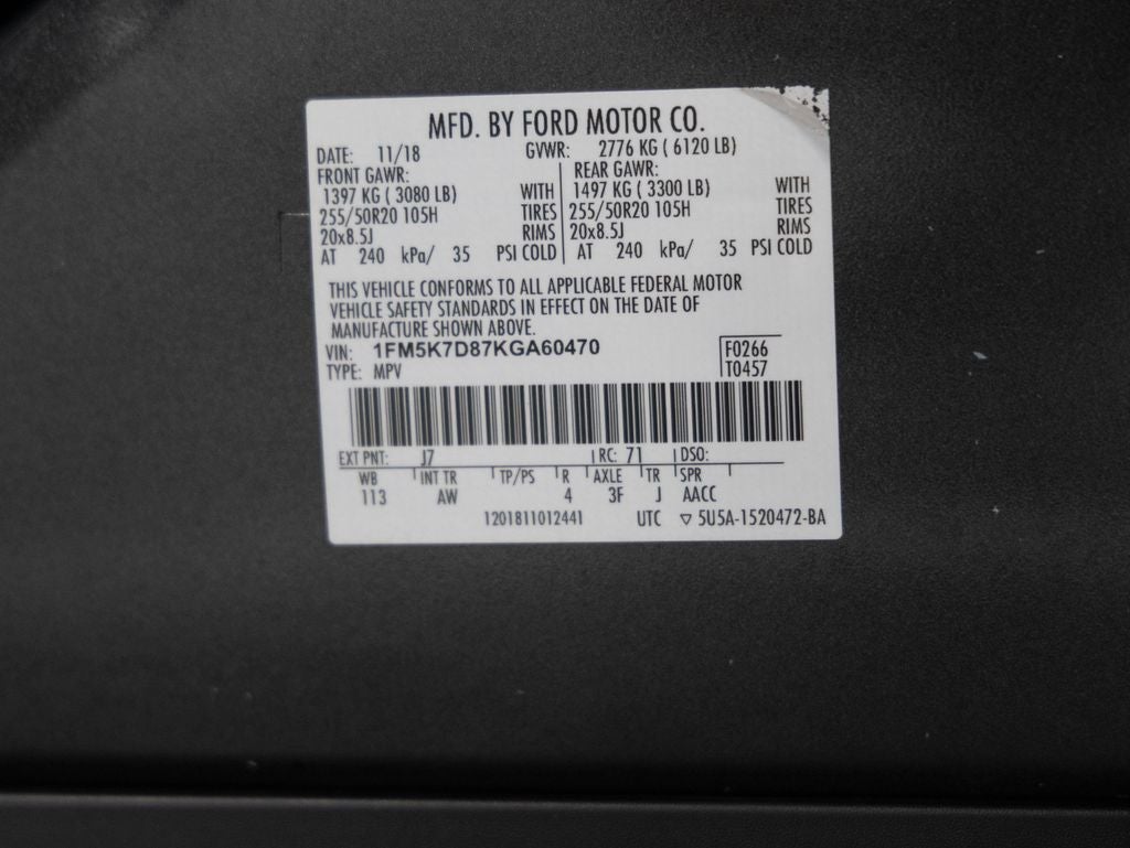 2019 Ford Explorer XLT