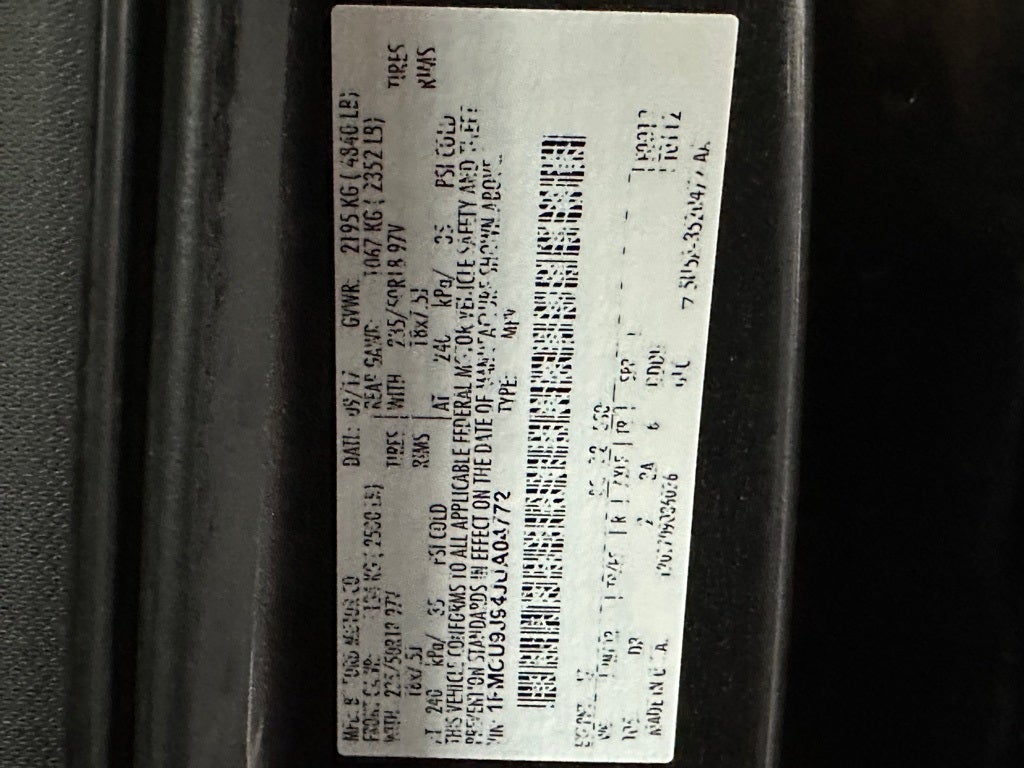 2018 Ford Escape Titanium