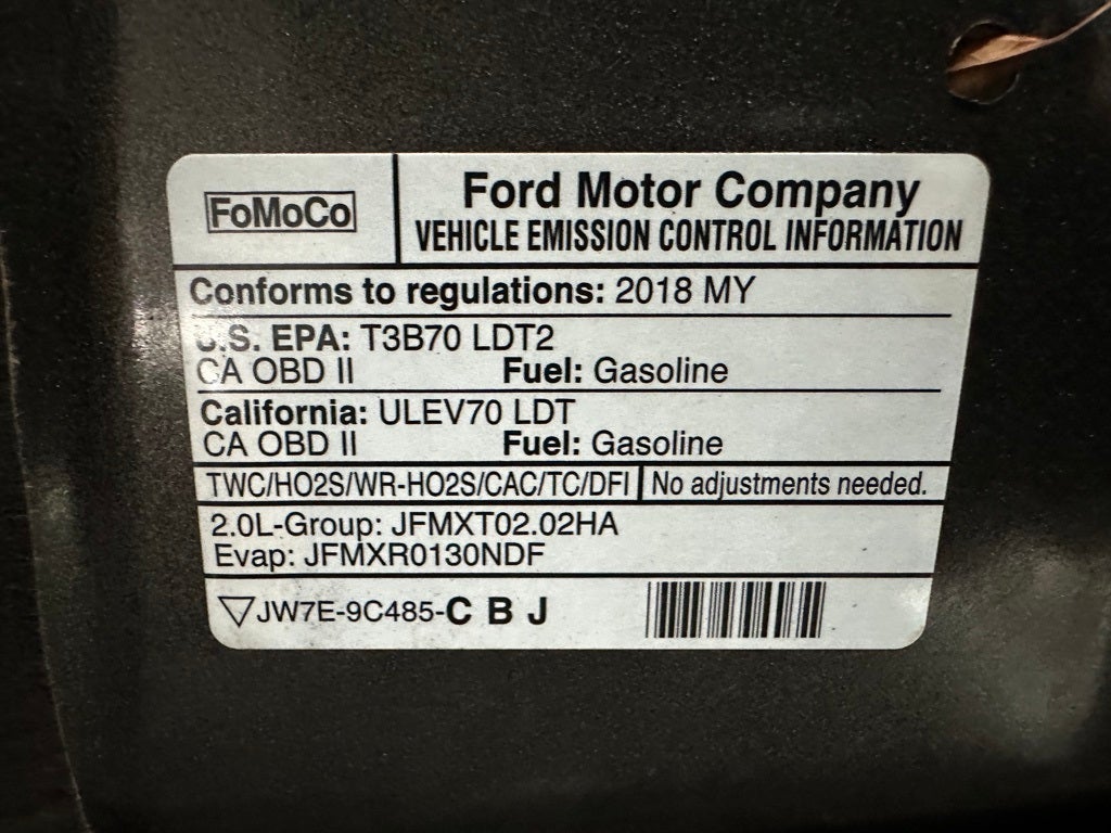 2018 Ford Escape Titanium