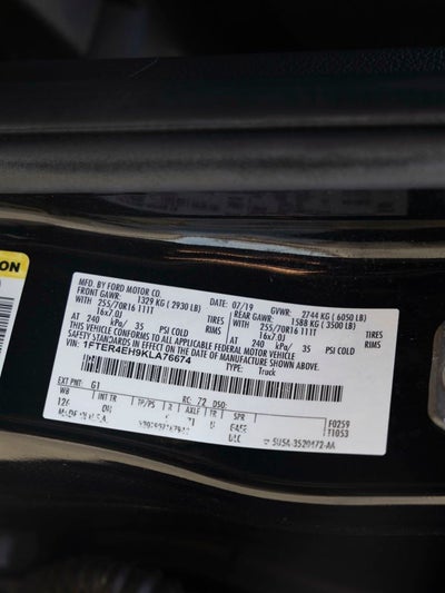 2019 Ford Ranger XL