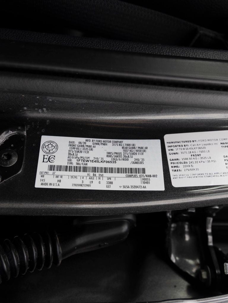2020 Ford F-150 Lariat