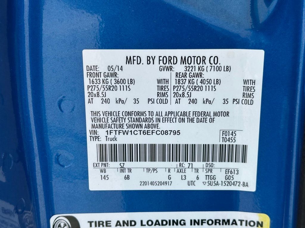 2014 Ford F-150 FX2