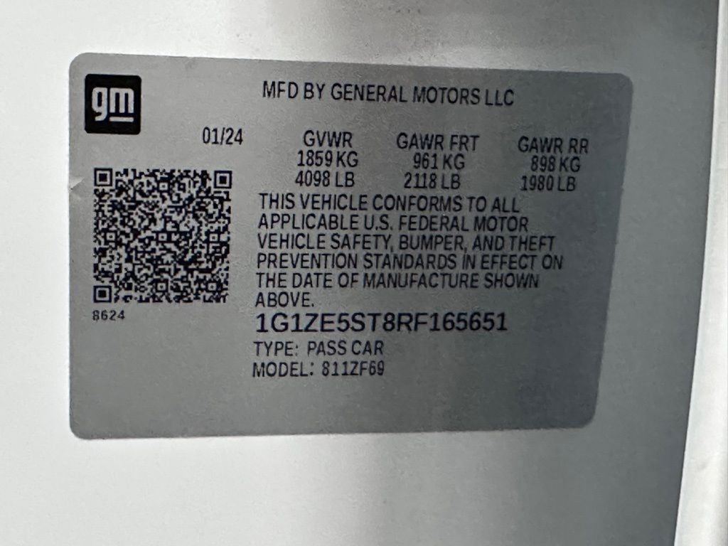 2024 Chevrolet Malibu LT 2LT