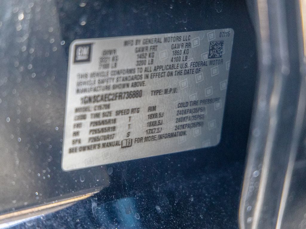 2015 Chevrolet Tahoe LS