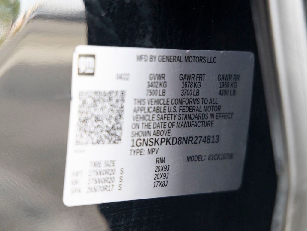 2022 Chevrolet Tahoe Z71