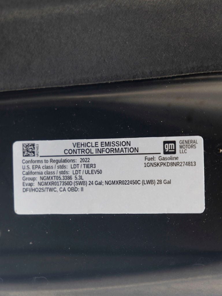 2022 Chevrolet Tahoe Z71