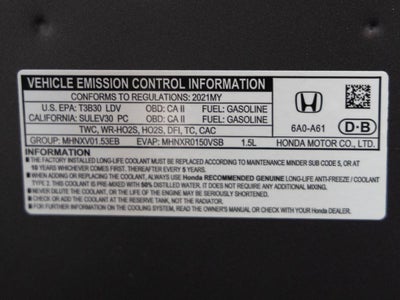 2021 Honda Accord LX