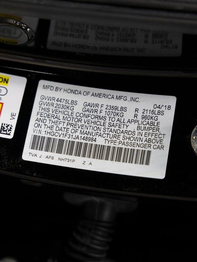 2018 Honda Accord Sport