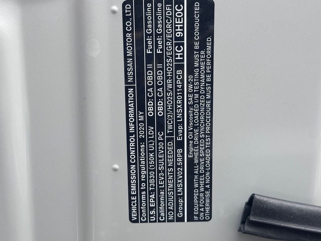 2020 Nissan Altima 2.5 S