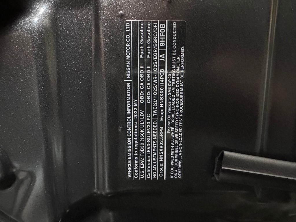 2022 Nissan Altima 2.5 SV