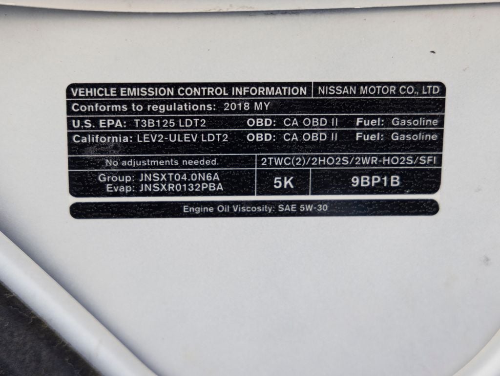 2018 Nissan Frontier SV