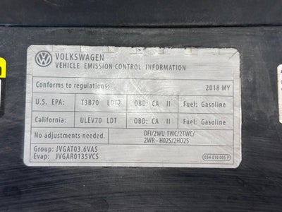 2018 Volkswagen Atlas 3.6L V6 SE w/Technology