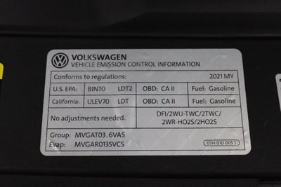 2021 Volkswagen Atlas 3.6L V6 SE w/Technology R-Line