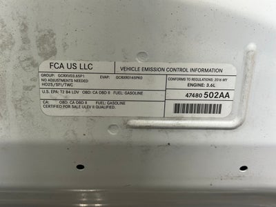 2016 Dodge Challenger SXT