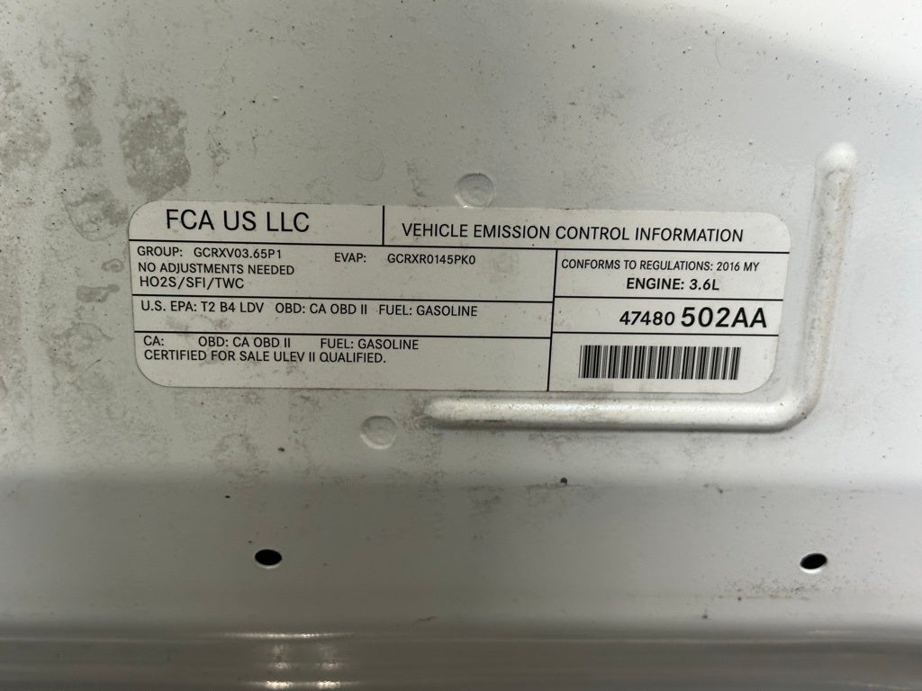 2016 Dodge Challenger SXT