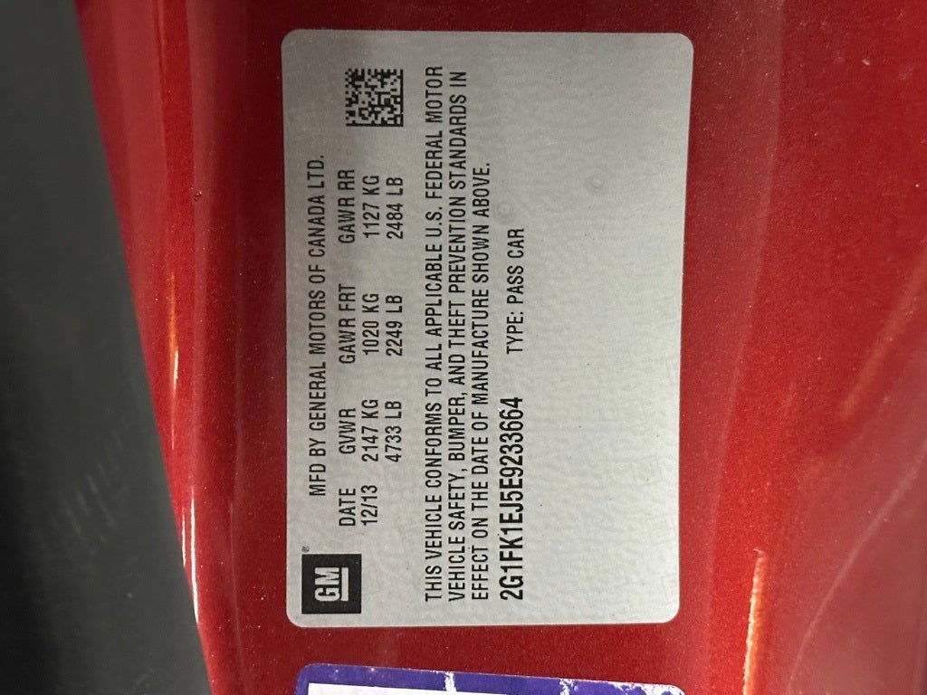 2014 Chevrolet Camaro SS 2SS