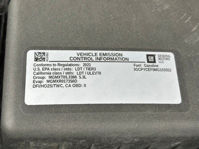 2021 Chevrolet Silverado 1500 Custom Trail Boss