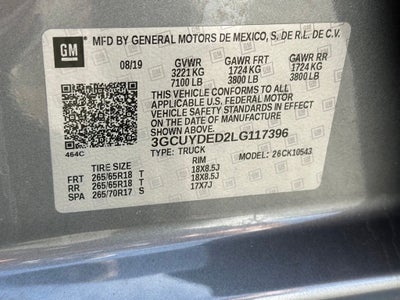 2020 Chevrolet Silverado 1500 LT