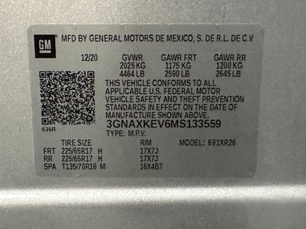 2021 Chevrolet Equinox LT