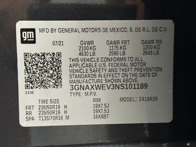 2022 Chevrolet Equinox RS