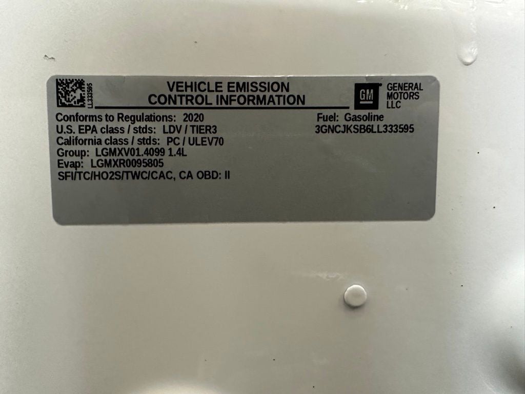 2020 Chevrolet Trax LS