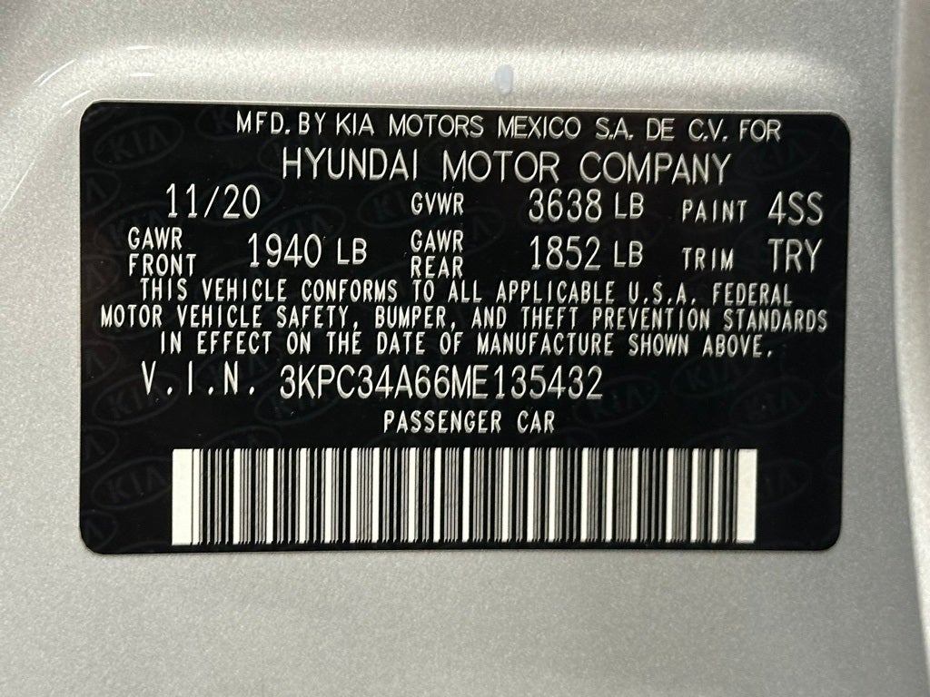 2021 Hyundai Accent Limited