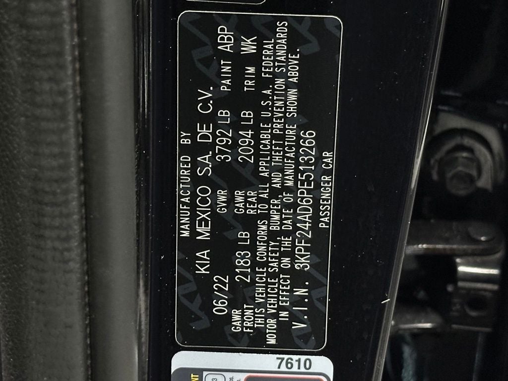 2023 Kia Forte LXS
