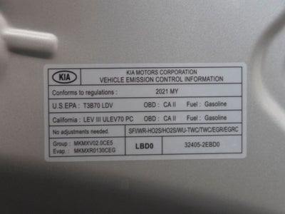 2021 Kia Forte LXS