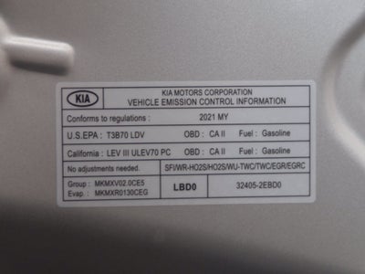 2021 Kia Forte LXS