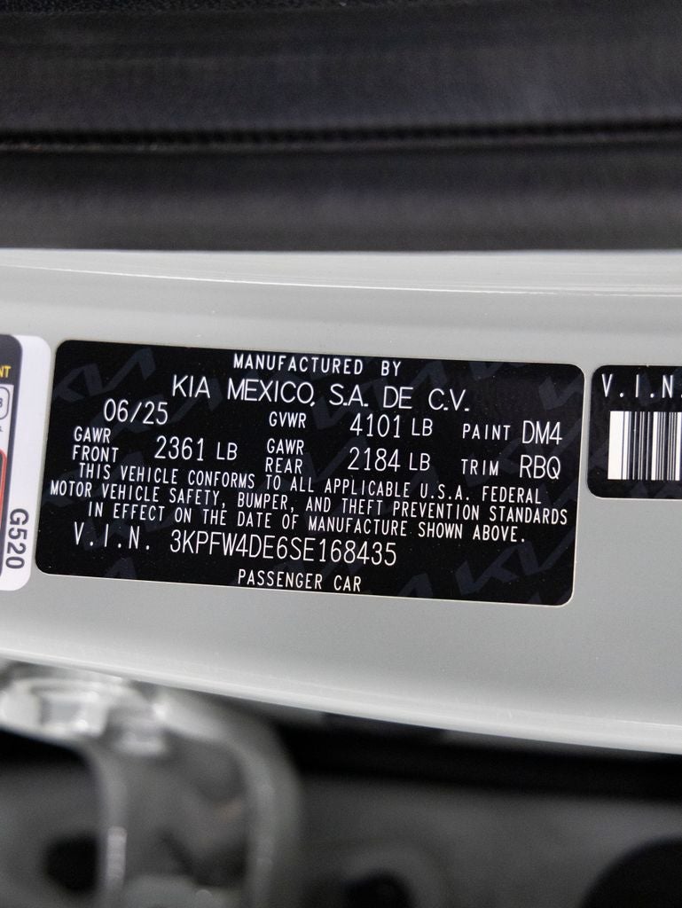 2025 Kia K4 GT-Line