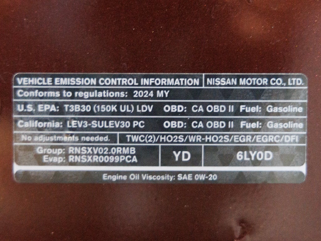 2024 Nissan Sentra SV