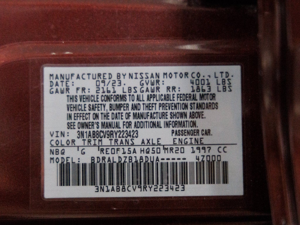2024 Nissan Sentra SV