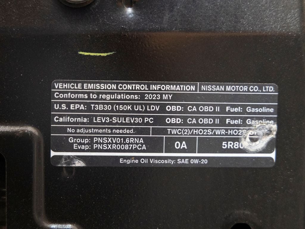 2023 Nissan Versa 1.6 SV