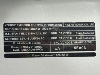 2020 Nissan Kicks SR