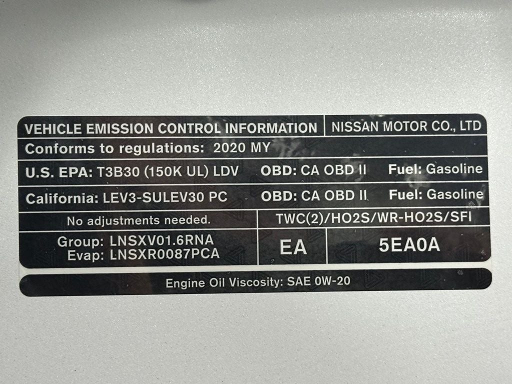 2020 Nissan Kicks SR