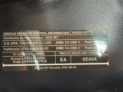 2020 Nissan Kicks SR