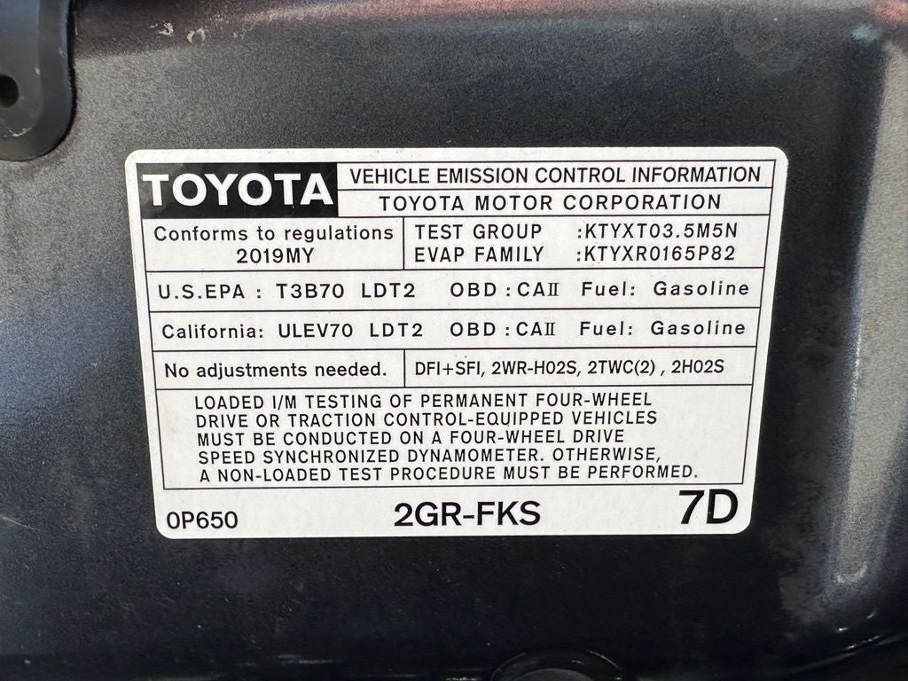 2019 Toyota Tacoma SR V6