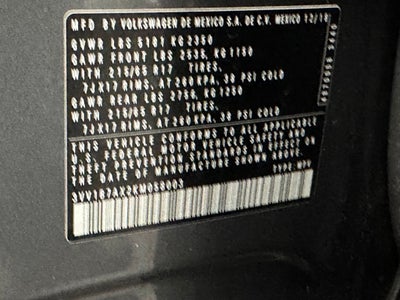 2019 Volkswagen Tiguan 2.0T S