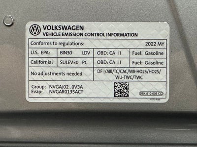 2022 Volkswagen Tiguan 2.0T SE