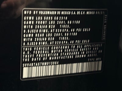 2022 Volkswagen Tiguan 2.0T SEL R-Line