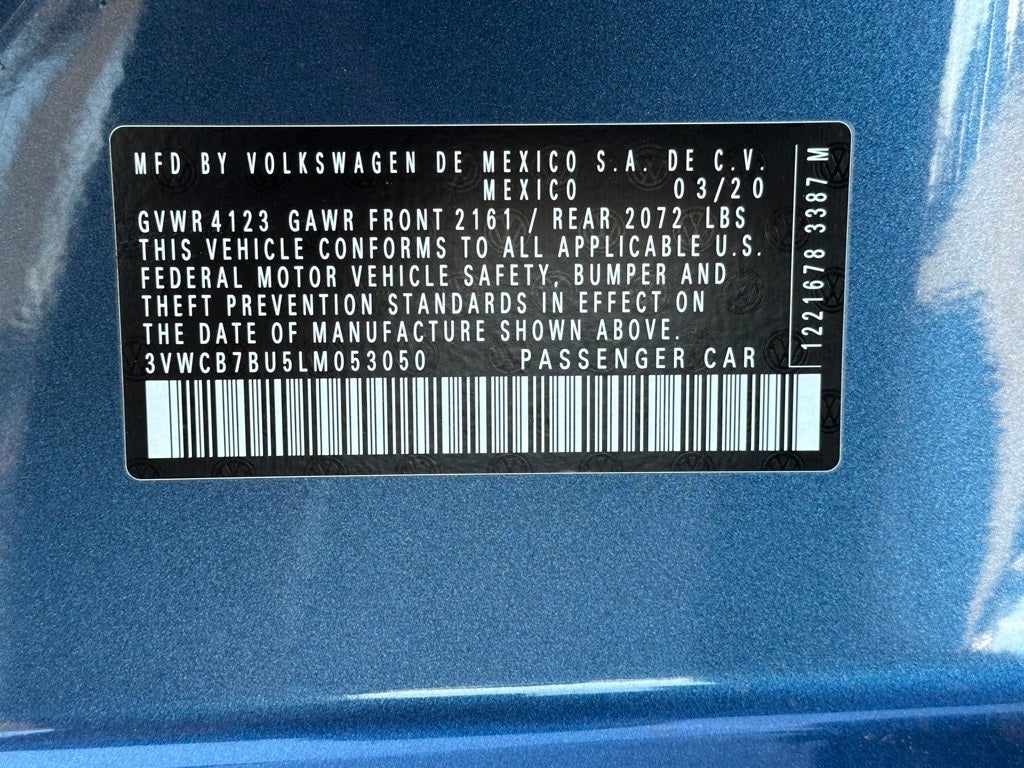 2020 Volkswagen Jetta 1.4T SE