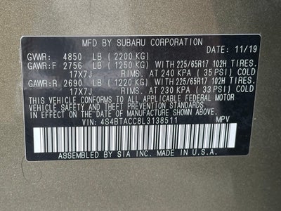 2020 Subaru Outback Premium