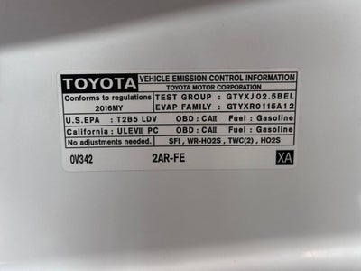 2016 Toyota Camry SE