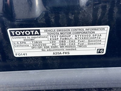 2022 Toyota Camry SE Nightshade