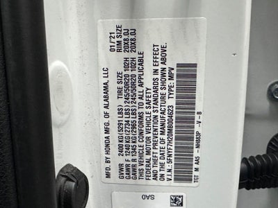 2021 Honda Passport Sport