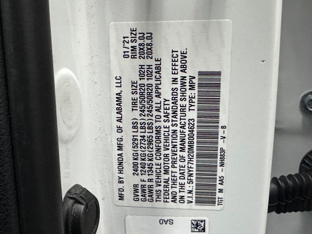 2021 Honda Passport Sport